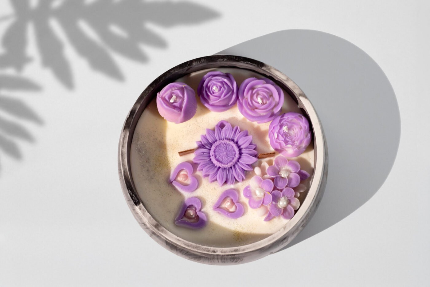 Πιατέλα με λουλούδια μεγάλη